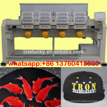 Hot sale four head cap / shoes / t-shirt broderie machine / machine à coudre